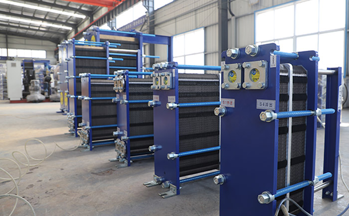 板式換熱器的整體結(jié)構(gòu) 板式換熱器的整體結(jié)構(gòu)